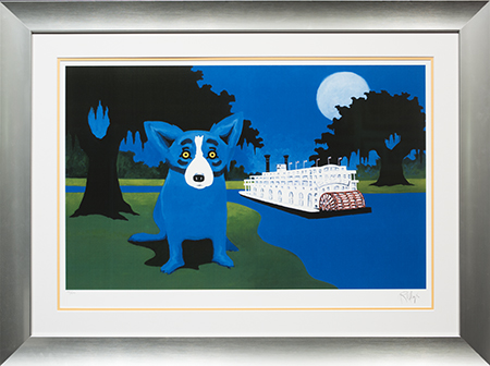 images/Framing-Blue Dog Silver and White_m.jpg